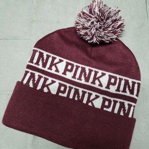VS Pink Beanie